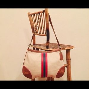 **SOLD** Coach shoulder handbag; handheld purse